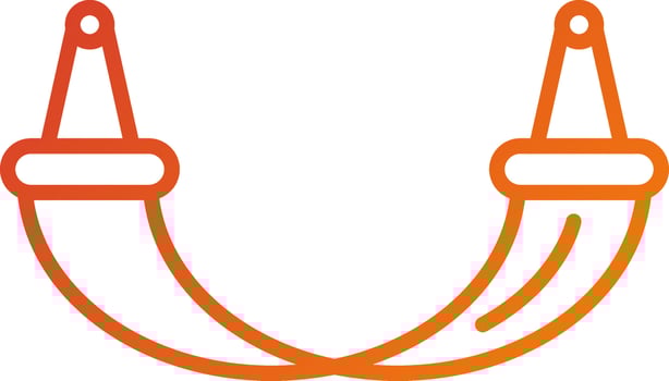 Hammock Icon Style vector