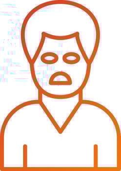 Bored Icon Style vector