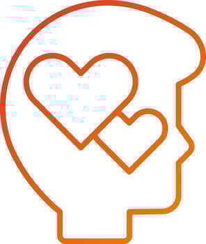 Love Icon Style vector