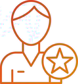 Personal Brand Icon Style vector