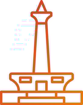 Indonesia Icon Style vector