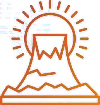 Fuji Icon Style vector