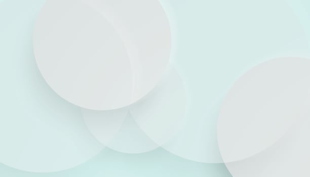 Abstract White and Gray Overlap Circles Background. 3D Paper Circle Banner with Drop Shadows. Minimal Simple Design for Presentation, Flyer, Brochure, Website, Book, etc vector