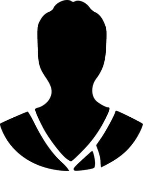 human icon cartoon vector