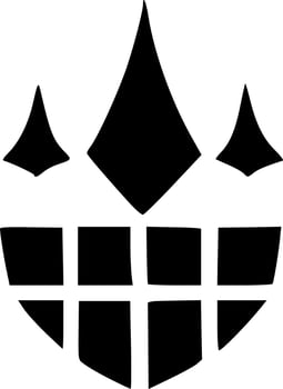 vector illustration of icon shape