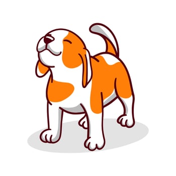 dog vector illustration
