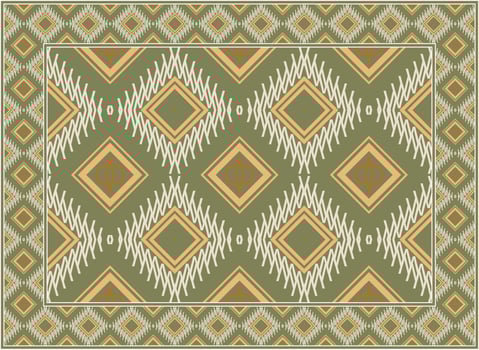 Modern Persian carpet texture, African Ethnic seamless pattern Scandinavian Persian rug modern African Ethnic Aztec style design for print fabric Carpets, towels, handkerchiefs, scarves rug, vector