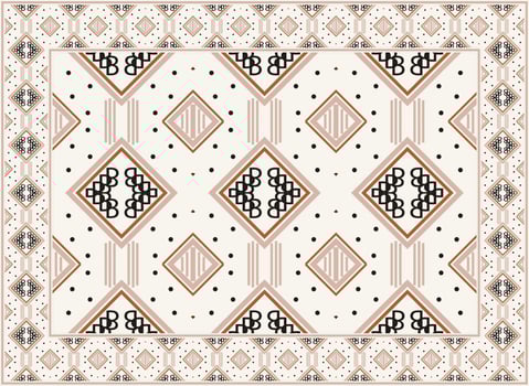Persian rug modern living room, Motif Ethnic seamless Pattern modern Persian rug, African Ethnic Aztec style design for print fabric Carpets, towels, handkerchiefs, scarves rug, vector