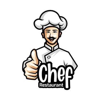 chef logo vector
