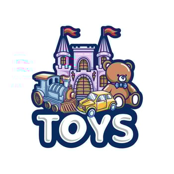 toys logo vector