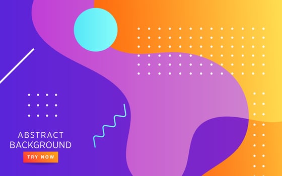 modern abstract geometric background banner design.dynamic textured geometric elements design with dots decoration. can be used in cover design, poster, book design, social media template background. vector