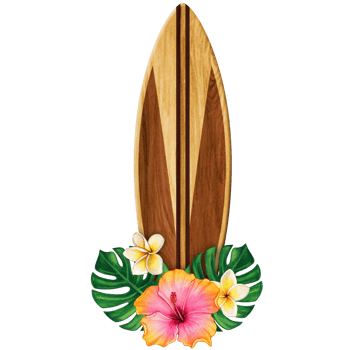 watercolor tropical summer frame png