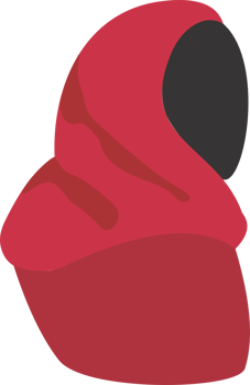 Red riding hood PNG