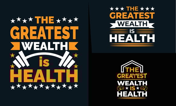 best gym and fitness t shirt design design for inspiration vector