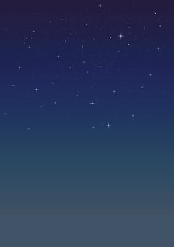 Star Field Sky Galaxy Vector illustration clip art