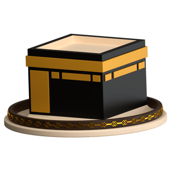 Kaabah 3D render png