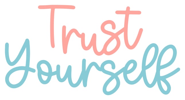 Positive Word Sticker Illustration vector