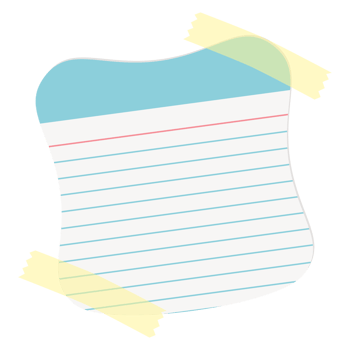 Sticky Paper Note Duct Washi Tape Bullet Journal png