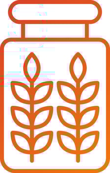 Fermented Food Icon Style vector