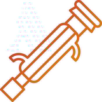 Liebig Condenser Icon Style vector