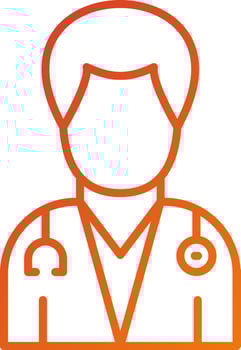 Medical Doctor Male Icon Style vector