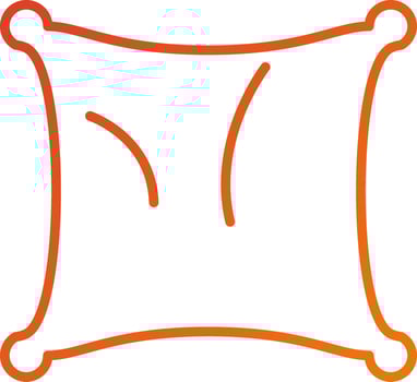 Pillow Icon Style vector