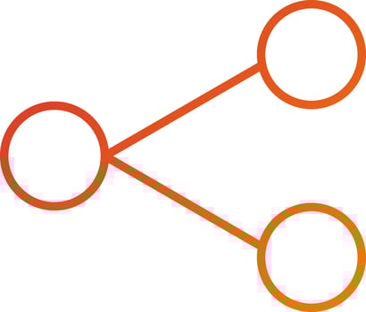 Image Sharing Icon Style vector
