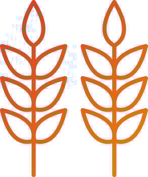 Crops Icon Style vector