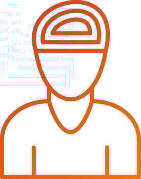 Psychosis Icon Style vector