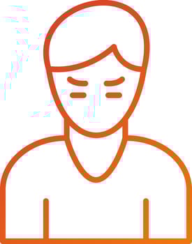Phobia Icon Style vector