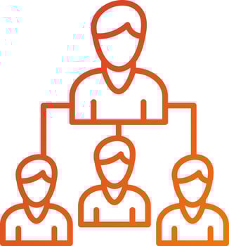 Leadership Icon Style vector