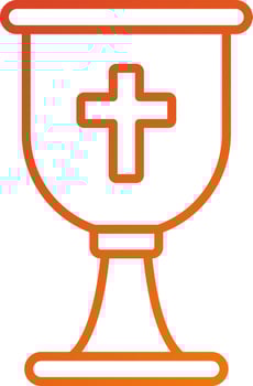 Communion Icon Style vector