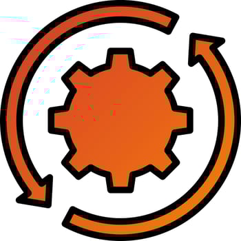 Settings Icon Style vector