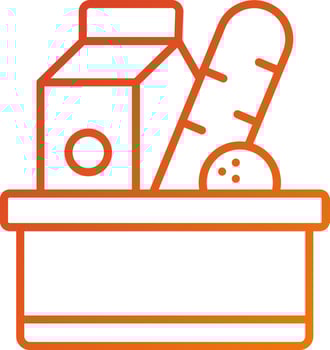 Grocery Icon Style vector