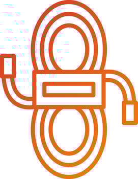 Shoes Laces Icon Style vector