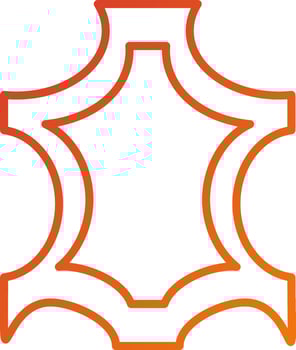 Leather Icon Style vector