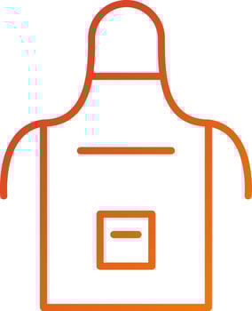 Apron Icon Style vector