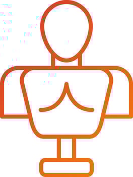 Sculpture Icon Style vector