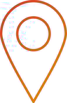 Location Icon Style vector