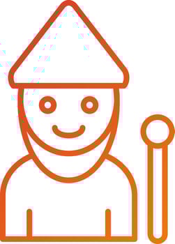 Wizard Icon Style vector