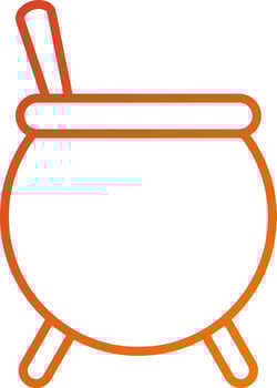 Cauldron Icon Style vector