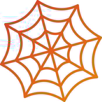Spiderweb Icon Style vector