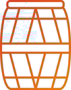 Barrel Icon Style vector