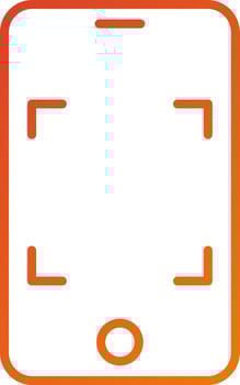 Scanning Device Icon Style vector