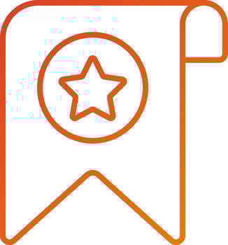 Bookmark Icon Style vector