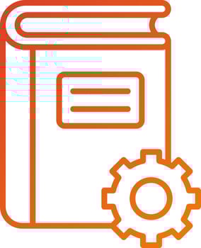 Literary Style Icon Style vector