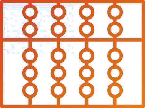 Abacus Icon Style vector