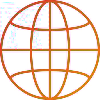 Globe Icon Style vector