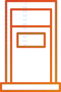Gas Station Icon Style vector