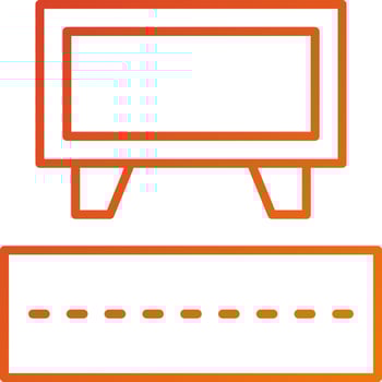 Road Sign Billboard Icon Style vector